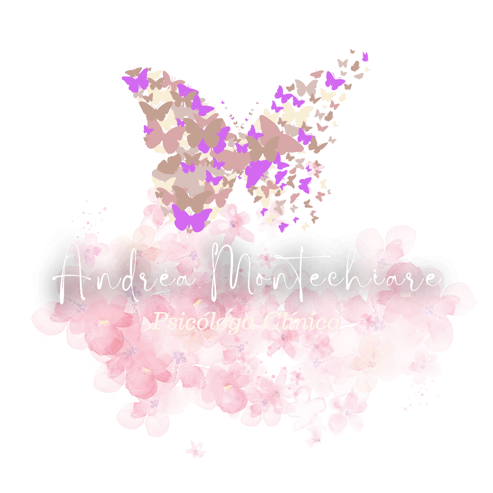 logo cor branca da fonte Andréa Montechiare psicologia clinica